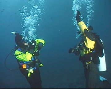 Dry Suit Diver - Ascent